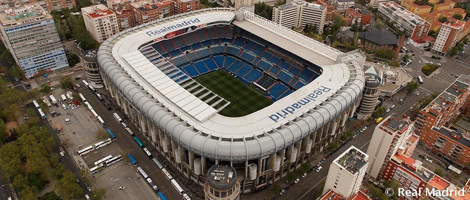 Estadio Santiago Bernabéu almacena material sanitario