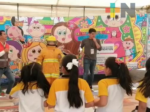 Realiza SPC gira de Capacitación de Protección Civil para Niños en zona centro