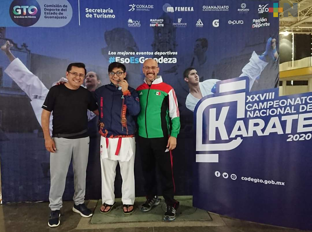 Karatecas de Coatzacoalcos avanzaron a Nacional de Juegos Conade