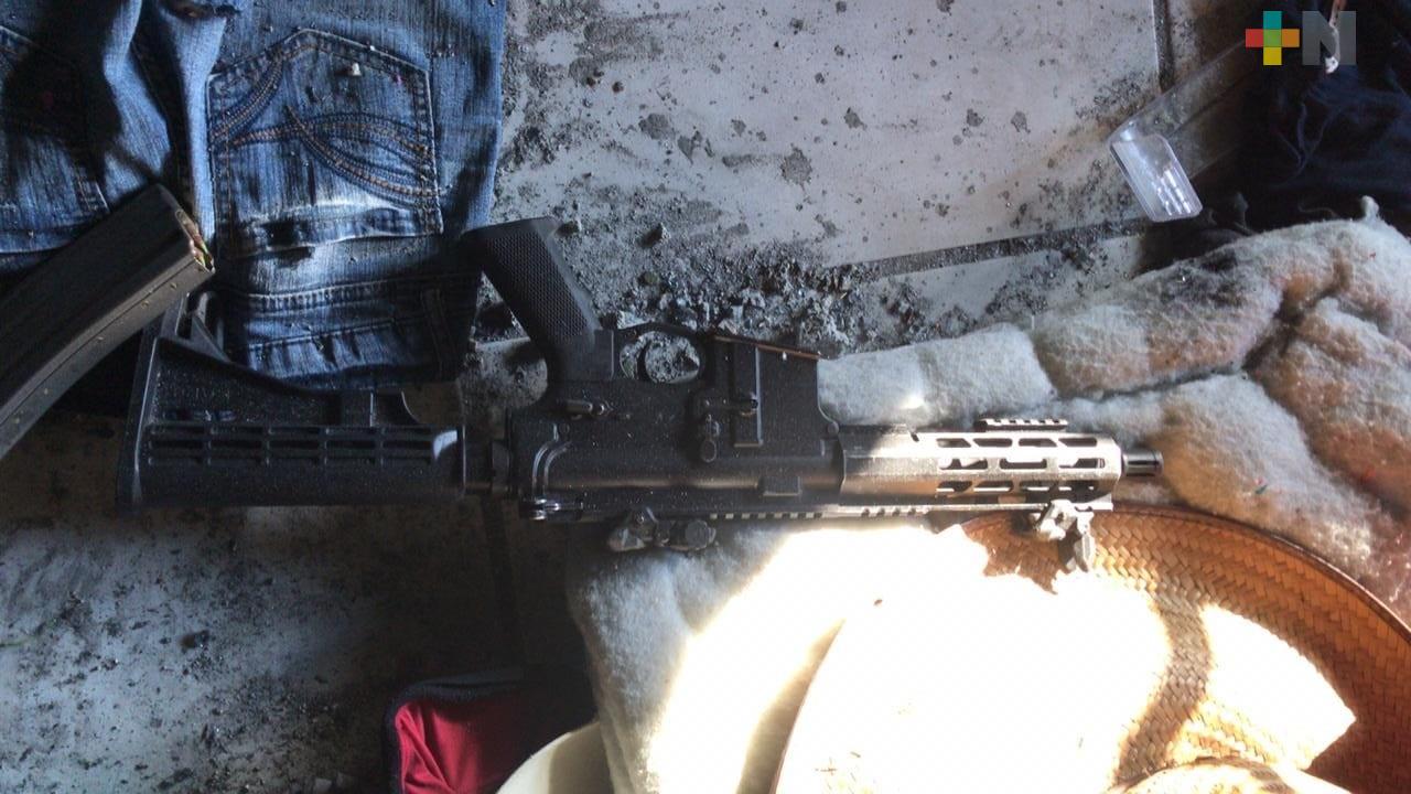 Fuerzas de seguridad detienen a Luis Manuel “N”, presunto integrante del CJNG, en Ángel R. Cabada