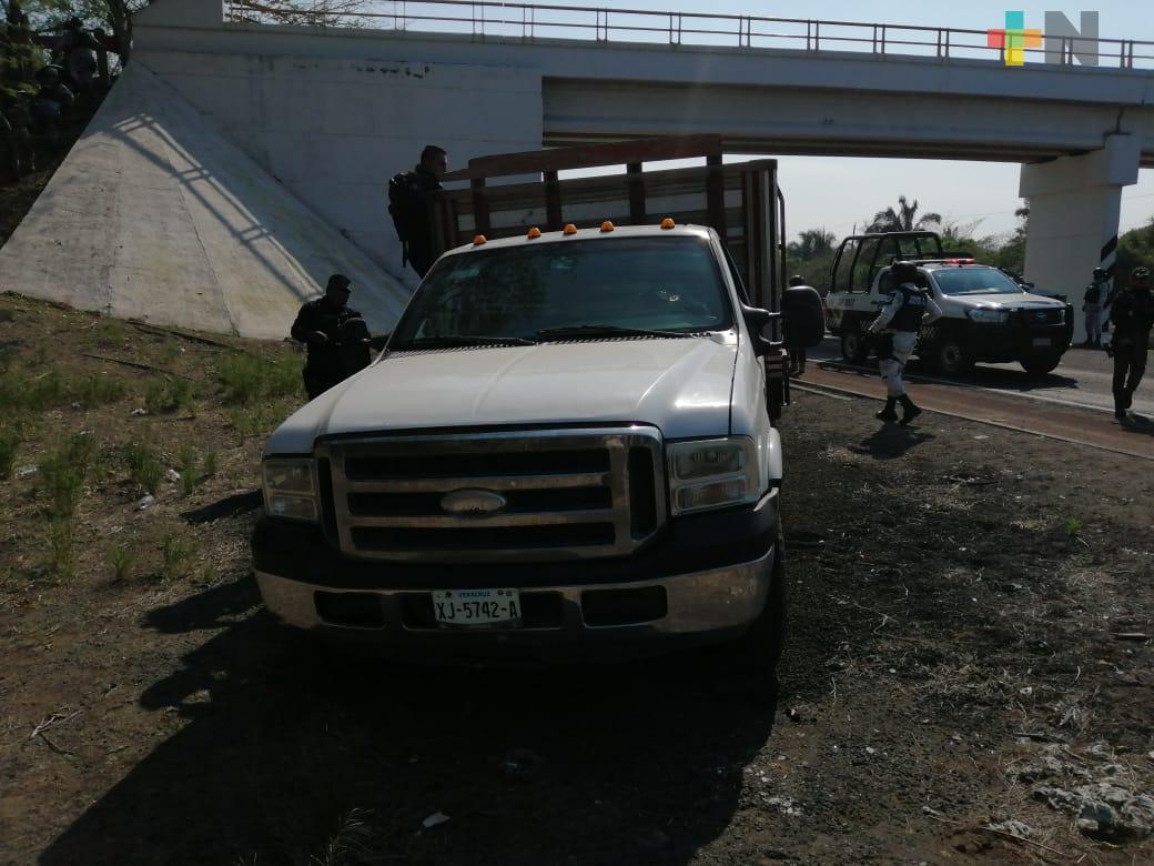 Al repeler ataque, en Boca del Río, abate Fuerza Civil a dos presuntos delincuentes: SSP