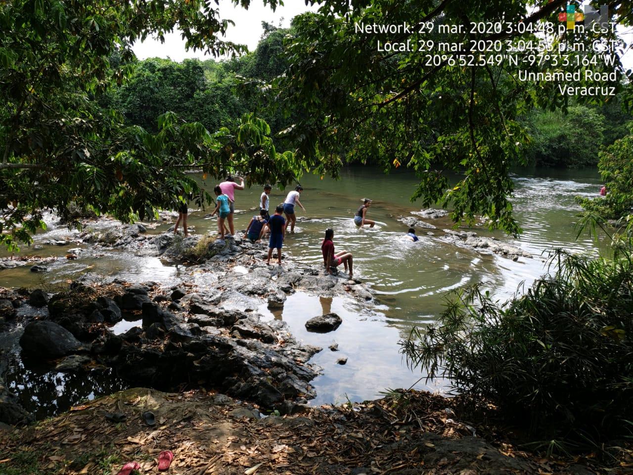 Exhorta PC de Martínez de la Torre a evitar ríos y arroyos durante contingencia