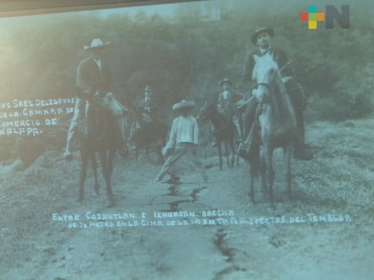 Imparten conferencia sobre el temblor de Xalapa de 1920, en CECC de la UV