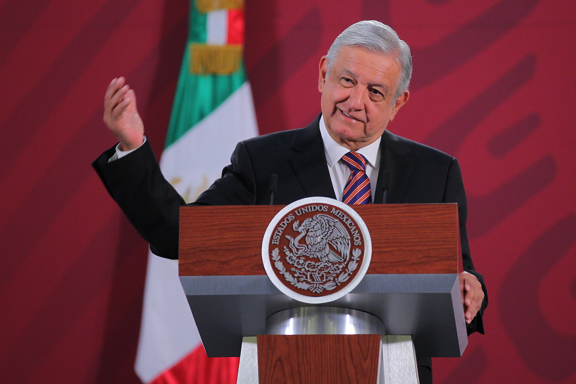 Agradece López Obrador apoyo de empresarios en crisis sanitaria