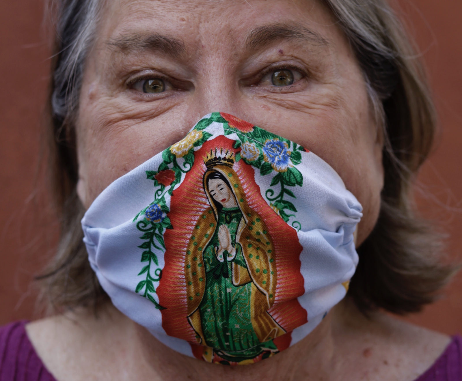 Cubrebocas guadalupano