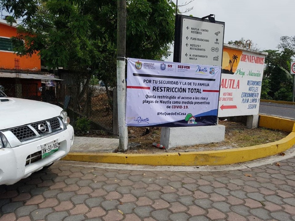 Ayuntamiento de Nautla toma medidas sanitarias por contingencia