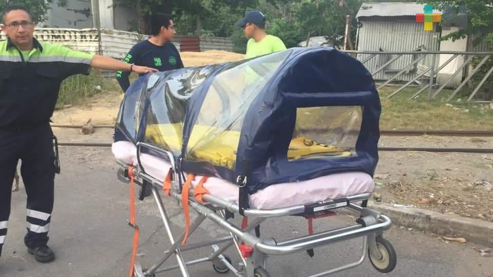 Bomberos de Boca del Río fabricarán prototipo de una cápsula de plástico; requieren apoyo