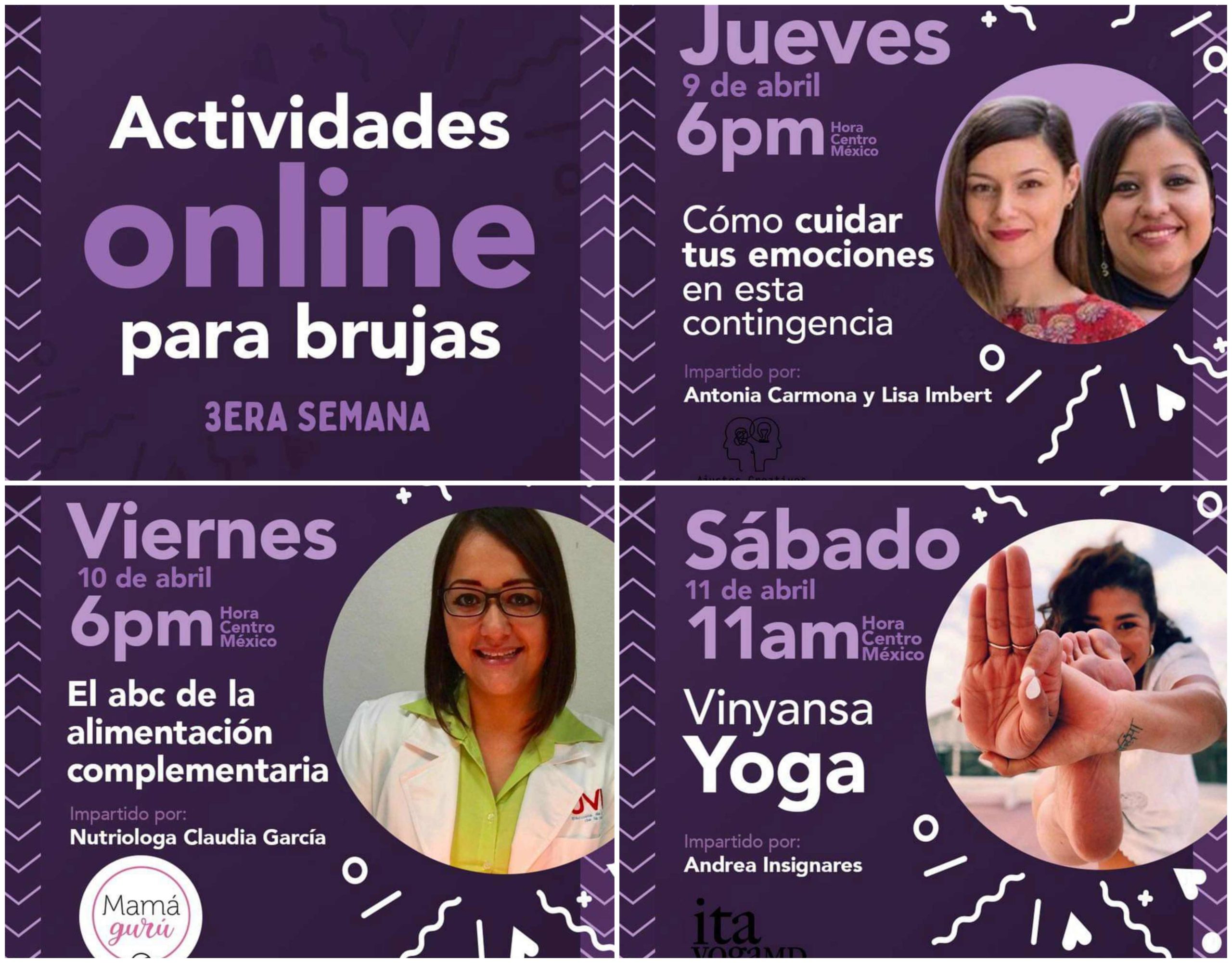 Agrupación feminista Brujas del Mar realiza talleres virtuales
