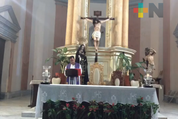 Semana Santa de Catedral de Veracruz se trasmitirá en redes sociales