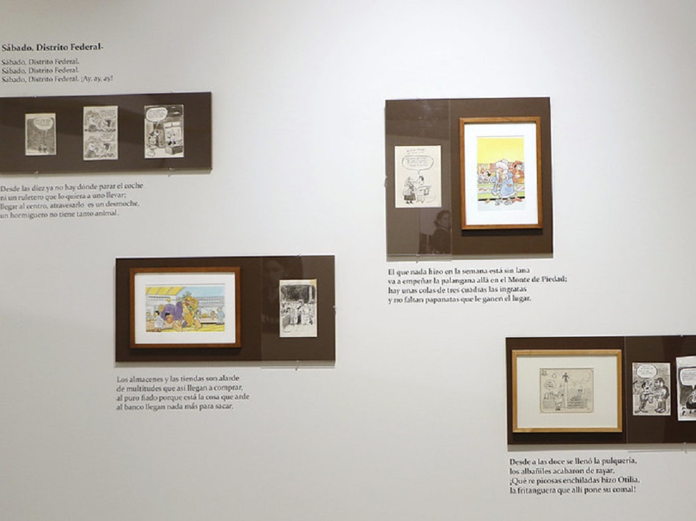 Chava Flores en un recorrido virtual