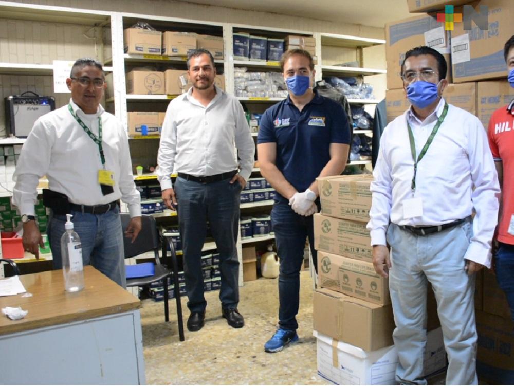 DIF de Córdoba entrega kits para prevenir contagios de Covid-19 en instituciones médicas