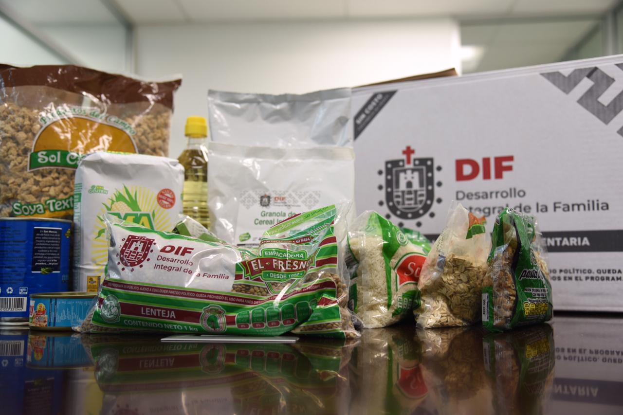 Distribuirá DIF insumos alimentarios durante contingencia a población vulnerable