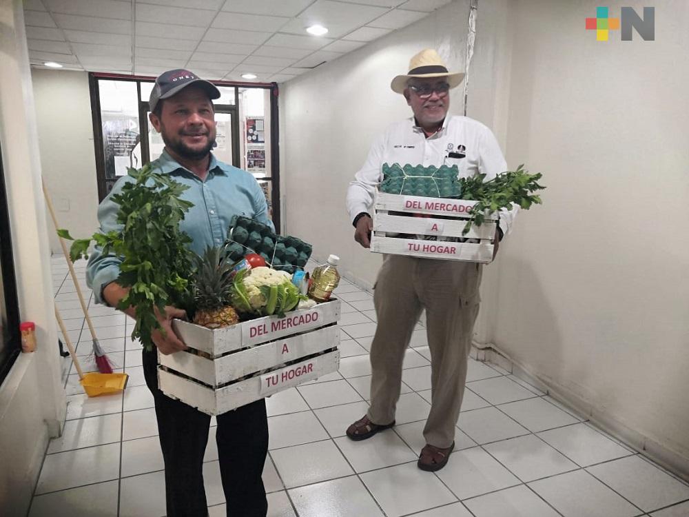 «Del mercado a tu hogar», programa para reactivar economía en Coatzacoalcos