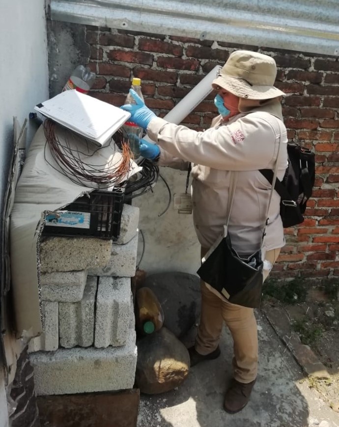 Emprenden acciones contra dengue y chikungunya en Cuichapa