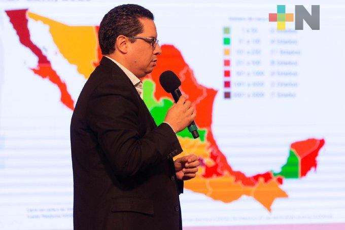 Suma México 15 mil 529 casos de COVID-19 y mil 434 defunciones