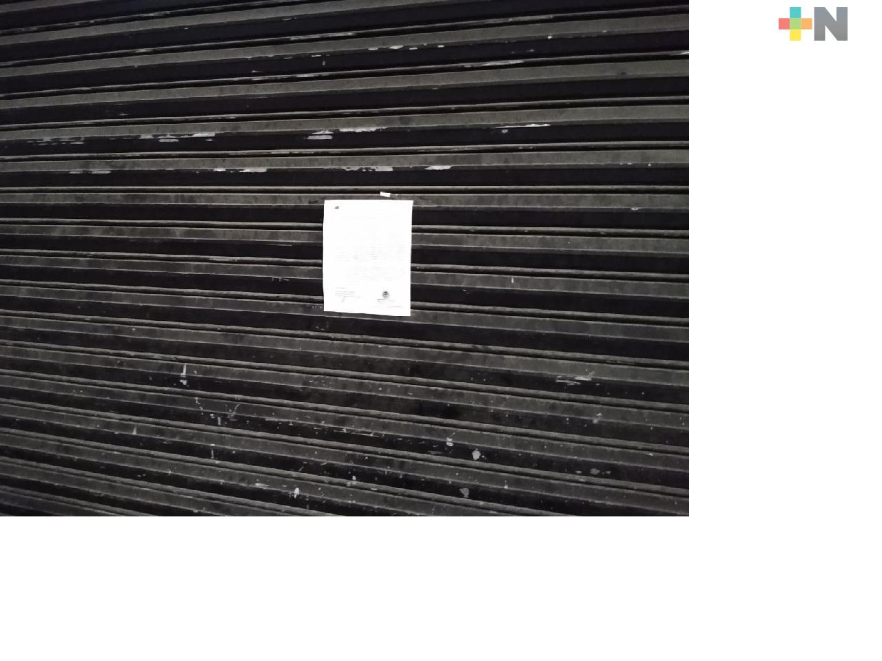 En Tlapacoyan, cierran  bares y cantinas ante la contingencia del Covid 19