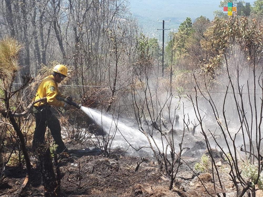 Huayacocotla contará con apoyo de una brigada rural contra incendios forestales