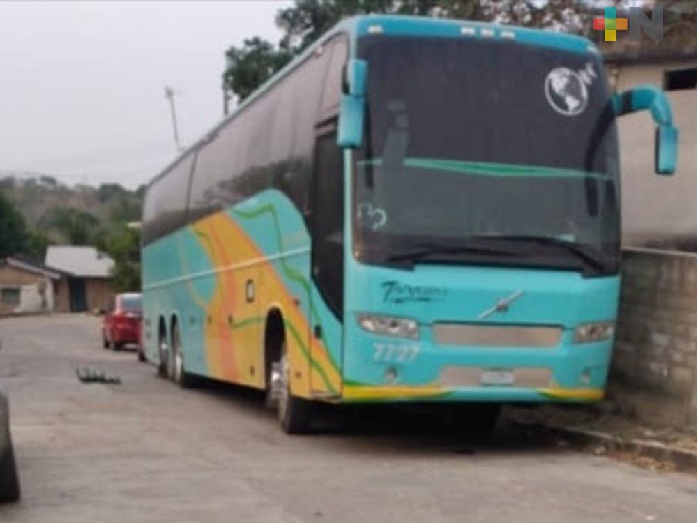 En municipio de Texistepec, sancionarán a transporte turístico que incumpla cuarentena