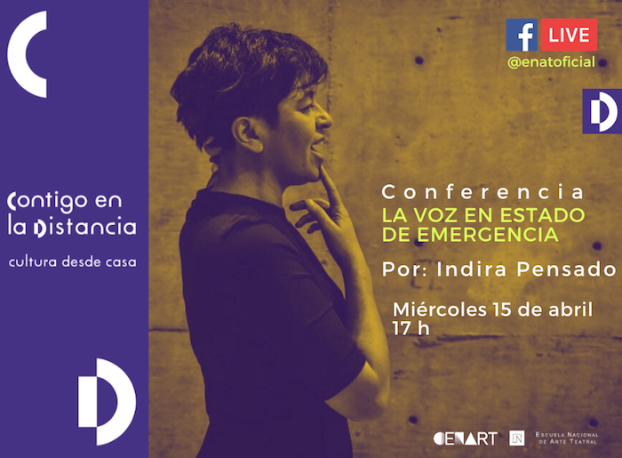 La Escuela Nacional de Arte Teatral impartirá clases en vivo de artes escénicas