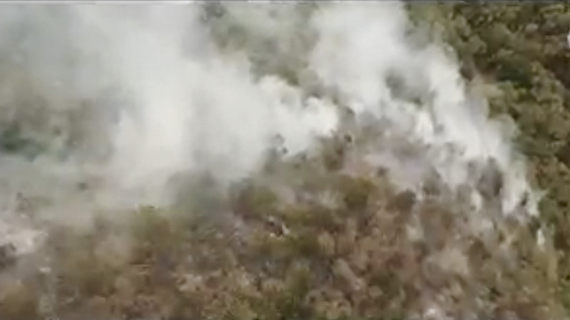 Incendio en San Andrés Tenejapan, controlado en un 90 por ciento: Cuitláhuac García