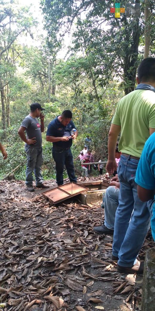 Pérdida de manantial provoca disputa entre habitantes de Naranjal y Coetzala