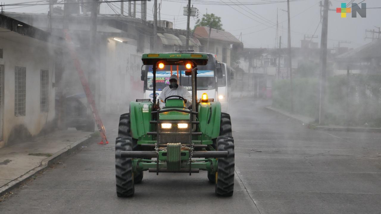 Sanitizarán comunidades rurales de Martínez de la Torre