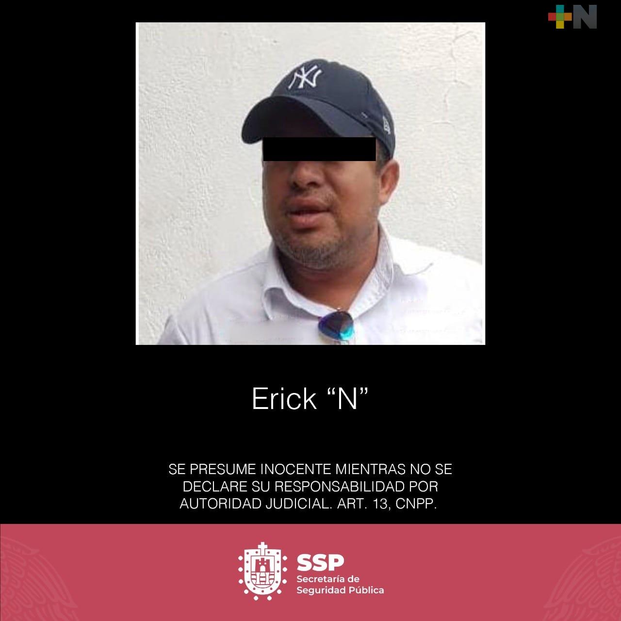 Detiene SSP a cuatro sujetos por presuntos delitos contra la salud en la zona centro