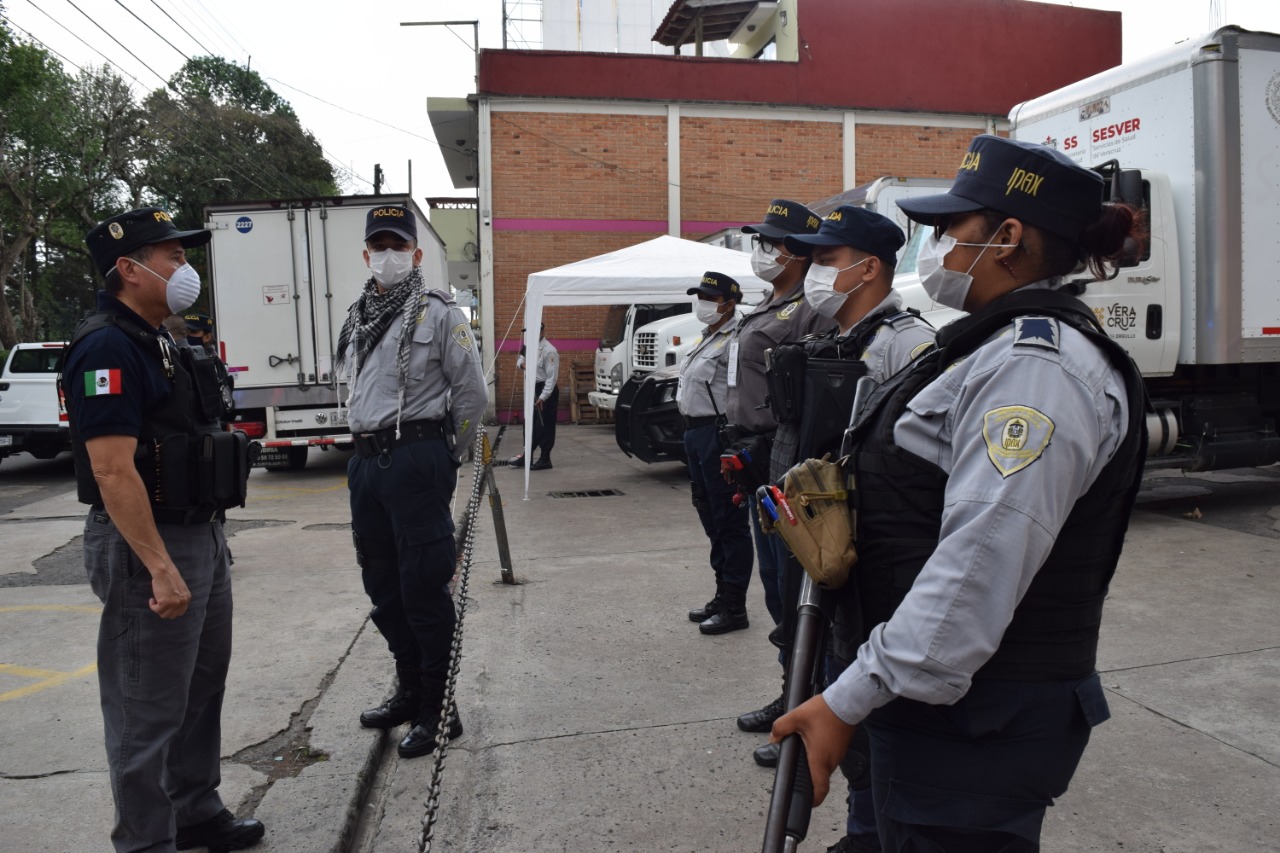 IPAX supervisa servicios de seguridad en Xalapa