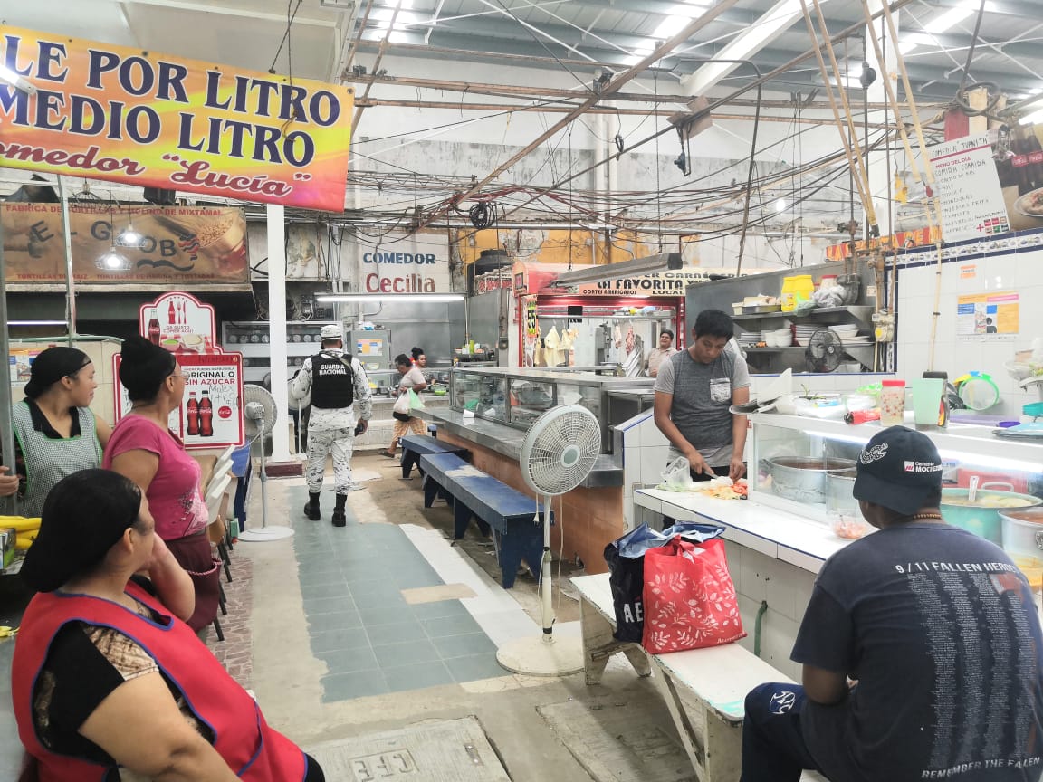 Alarma por fuga de gas en mercado Morelos de Coatzacoalcos