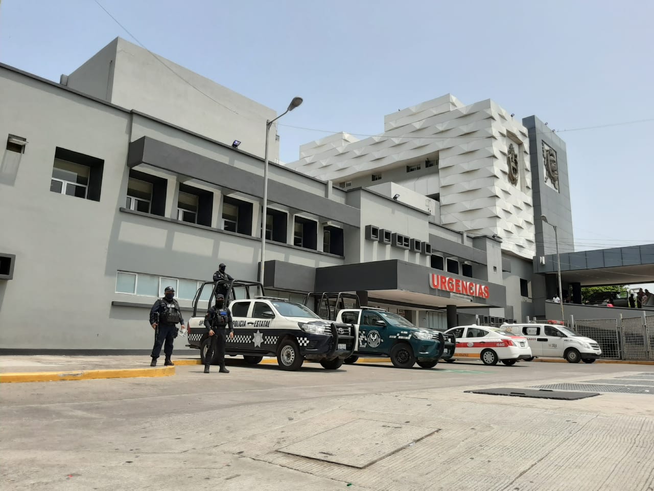 Refuerzan seguridad en hospitales de zona conurbada Veracruz-BR