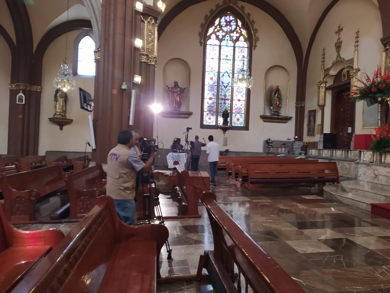 Arquidiócesis de Xalapa agradece a RTV tiempos de transmisión de la Santa Eucaristía