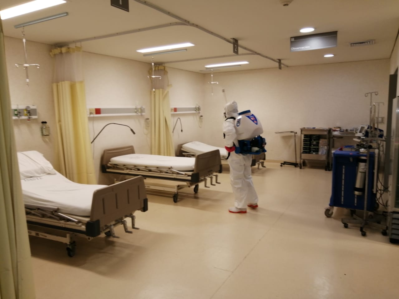 ISSSTE sanitiza clínicas y hospitales de la entidad veracruzana