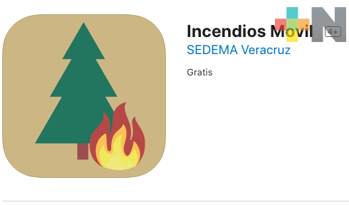 En tiempo real, la app Incendios Móvil puede reportar incendios forestales y enviar avisos de quemas agrícolas