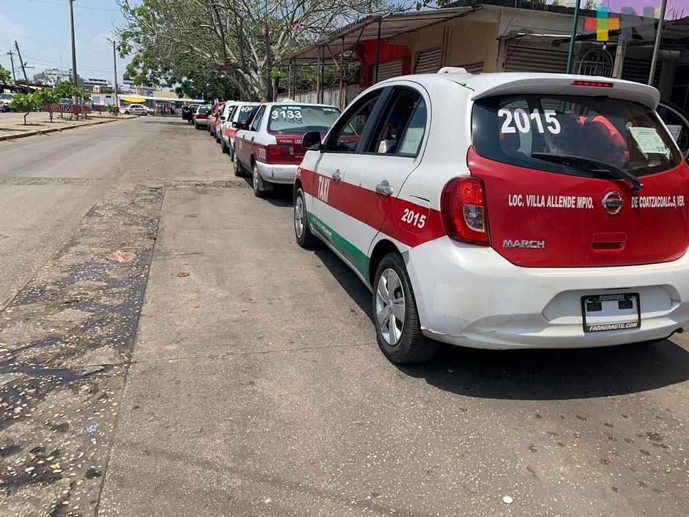 Taxistas de Villa Allende piden apoyo por crisis económica que están viviendo