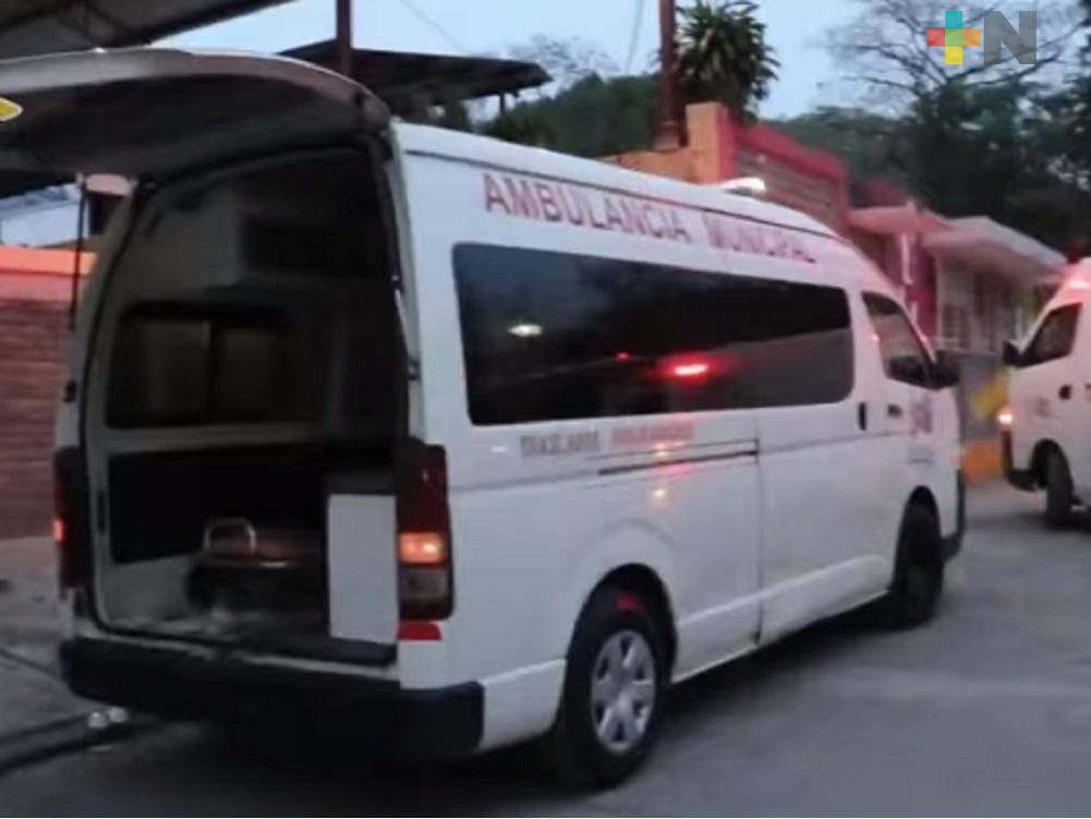 Tezonapa habilita ambulancias para el traslado de pacientes con COVID-19