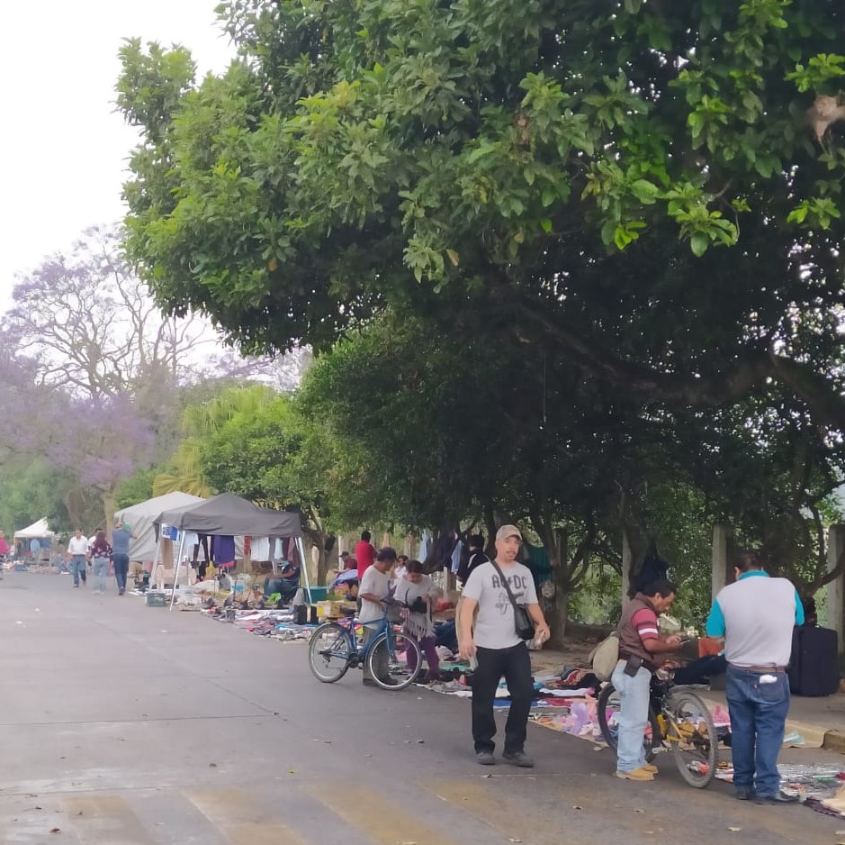 Tianguistas no acataron disposiciones por emergencia sanitaria