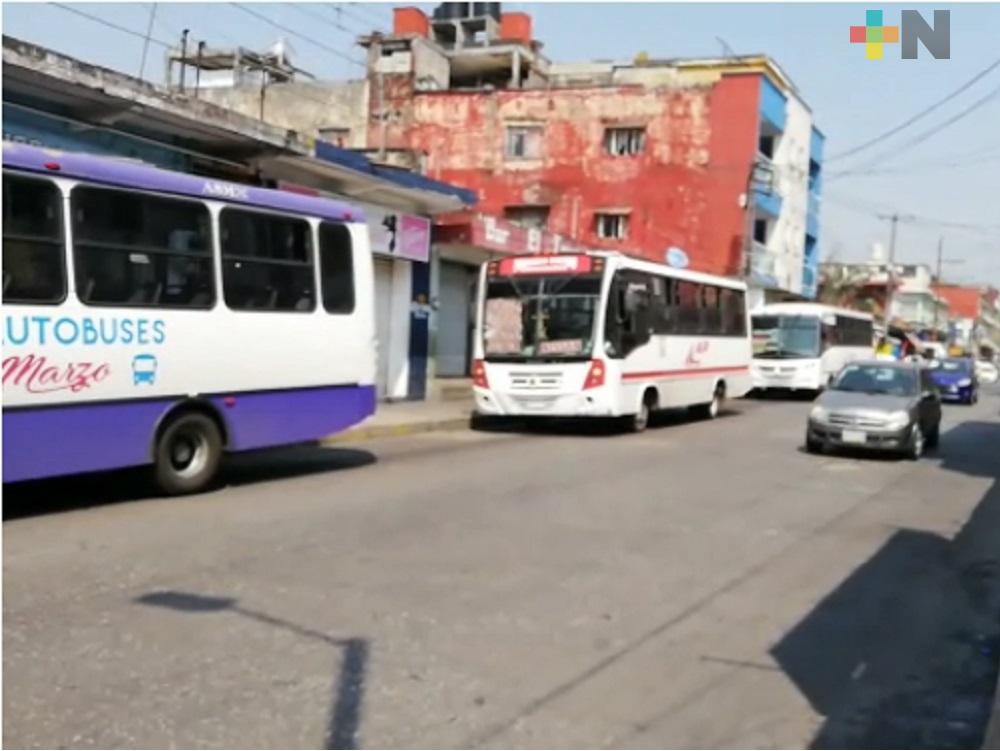 Continuará revisión al transporte público en Córdoba