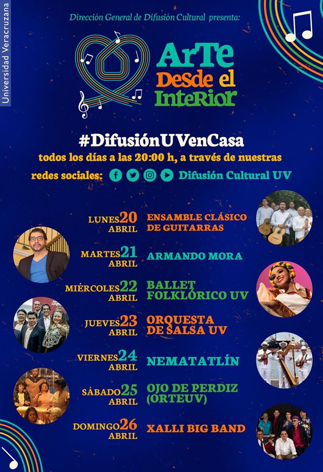 Arte desde el Interior presenta su programación para esta semana