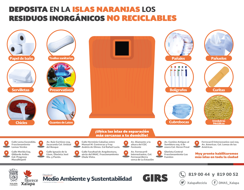 Instalarán contenedores de residuos sanitarios en el municipio de Xalapa