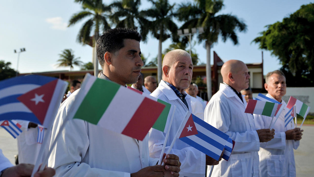 Médicos cubanos logran alta en uno de cada tres pacientes en Italia