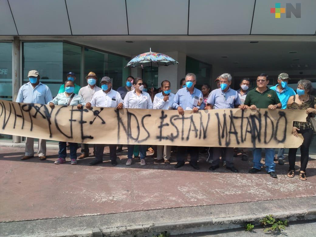 Piden condonación a CFE durante contingencia, en zona conurbada Veracruz-Boca del Río