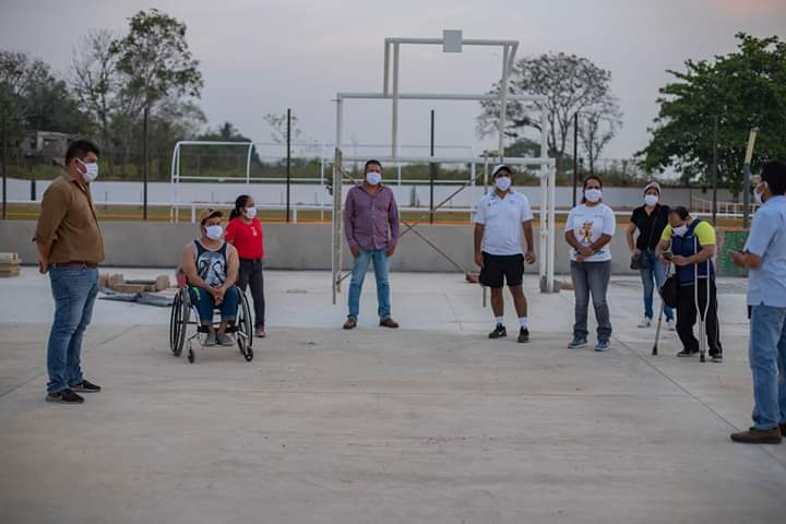 En Acayucan, habilitarán áreas para entrenamientos de deportistas con discapacidad