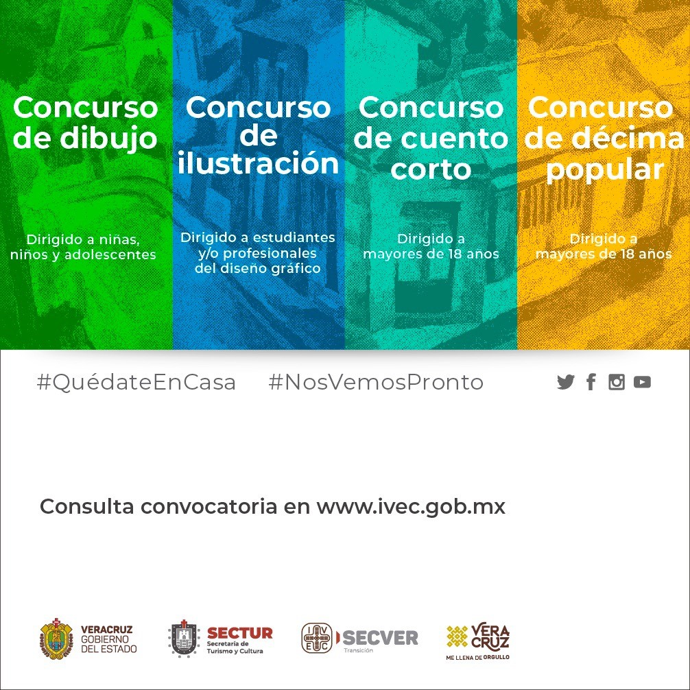 IVEC convoca a niños y jóvenes a participar en concurso “Quédate en casa, nos vemos pronto”