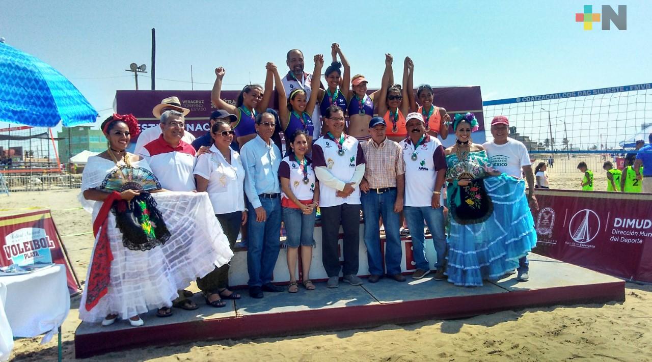 Confirman, para agosto, Festival Nacional de Voleibol de Playa en Coatzacoalcos