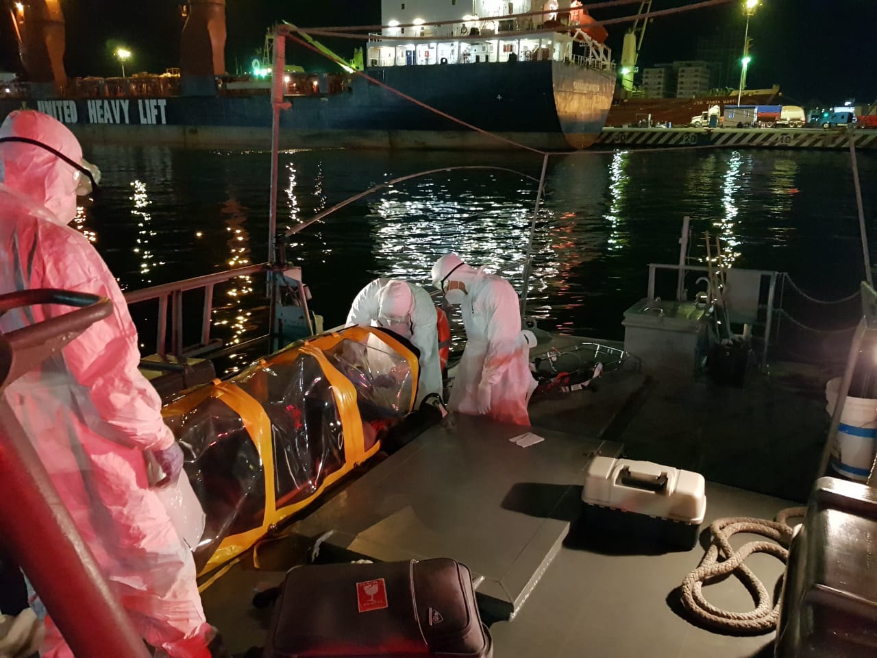 Armada de México realizó evacuación médica de buque mercante