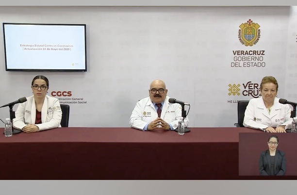 3,717 casos positivos y 538 fallecidos por COVID-19, saldo hasta este domingo en Veracruz