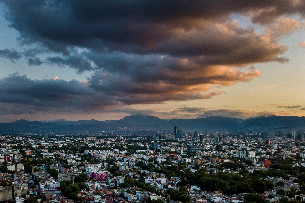 Atardecer en CDMX