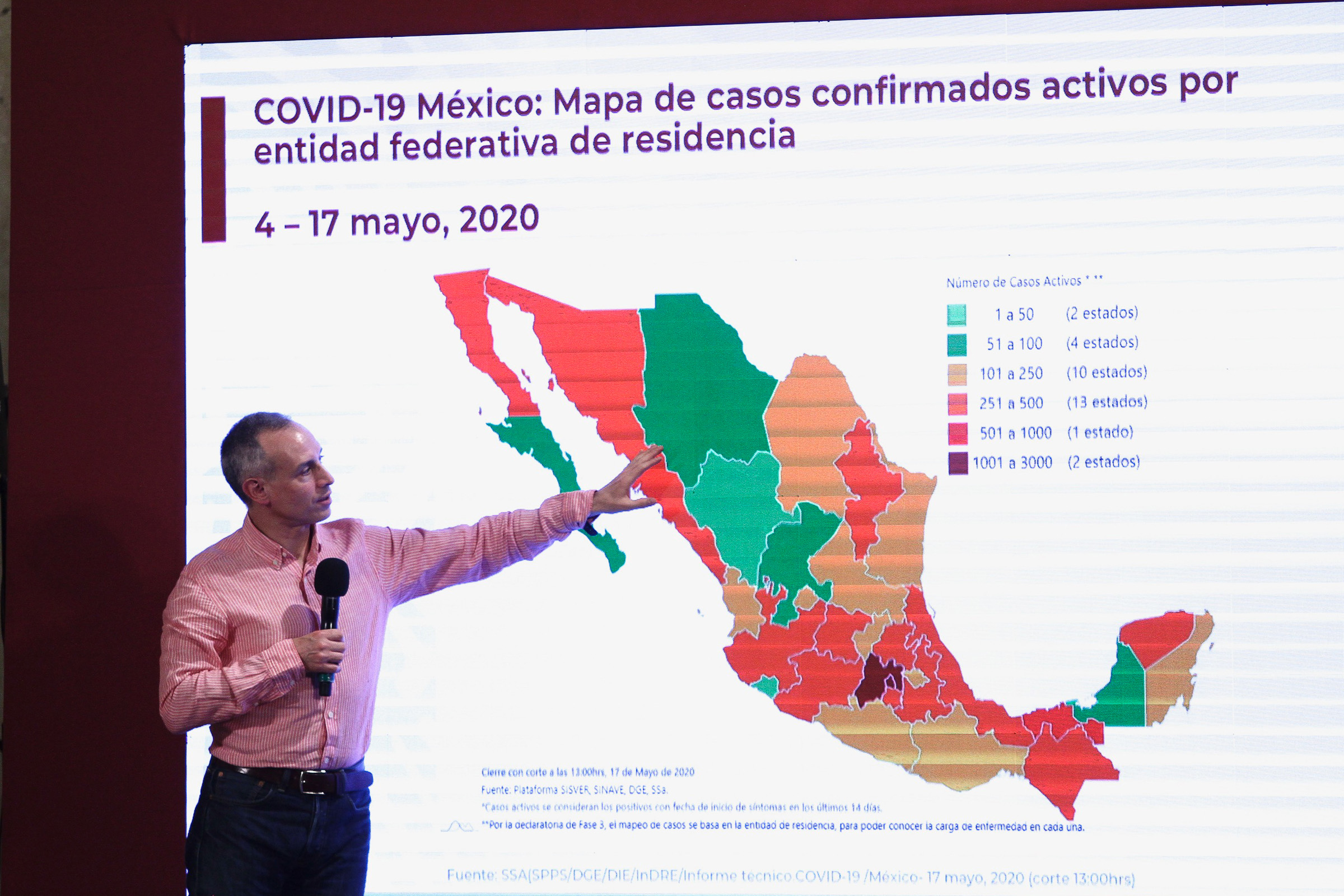 Suma México 49 mil 219 casos de COVID-19 y cinco mil 177 defunciones