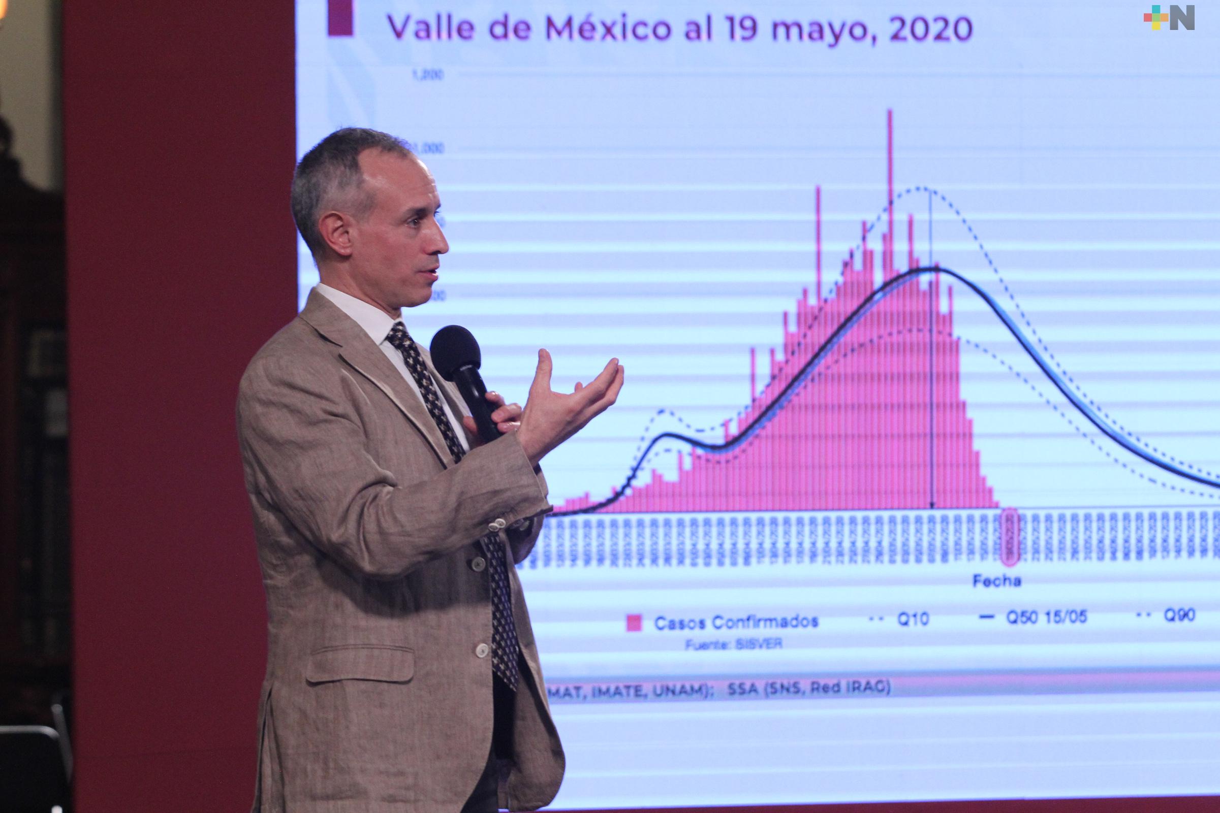 México suma 56 mil 594 casos acumulados de COVID-19 y 6 mil 90 muertes