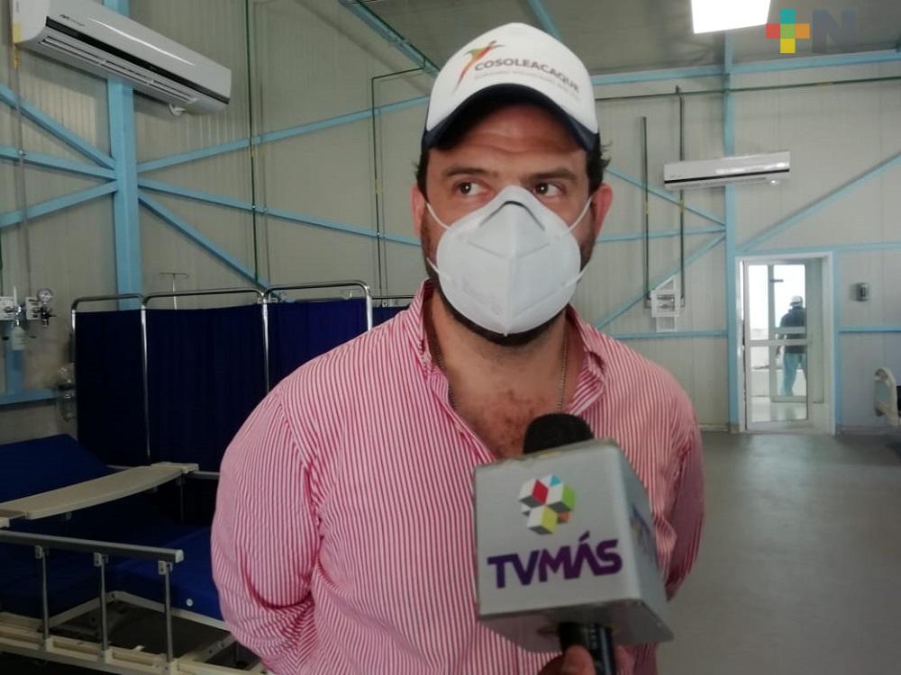 Hospital Civil de Cosoleacaque tendrá más camas para atender a pacientes con COVID-19: Alcalde